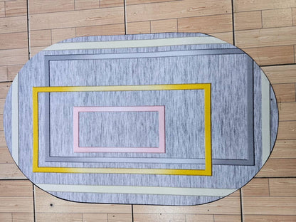 OVAL BATHROOM MATS