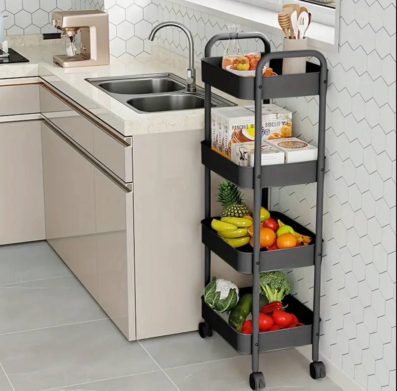 4 layer Multifunctional Rack