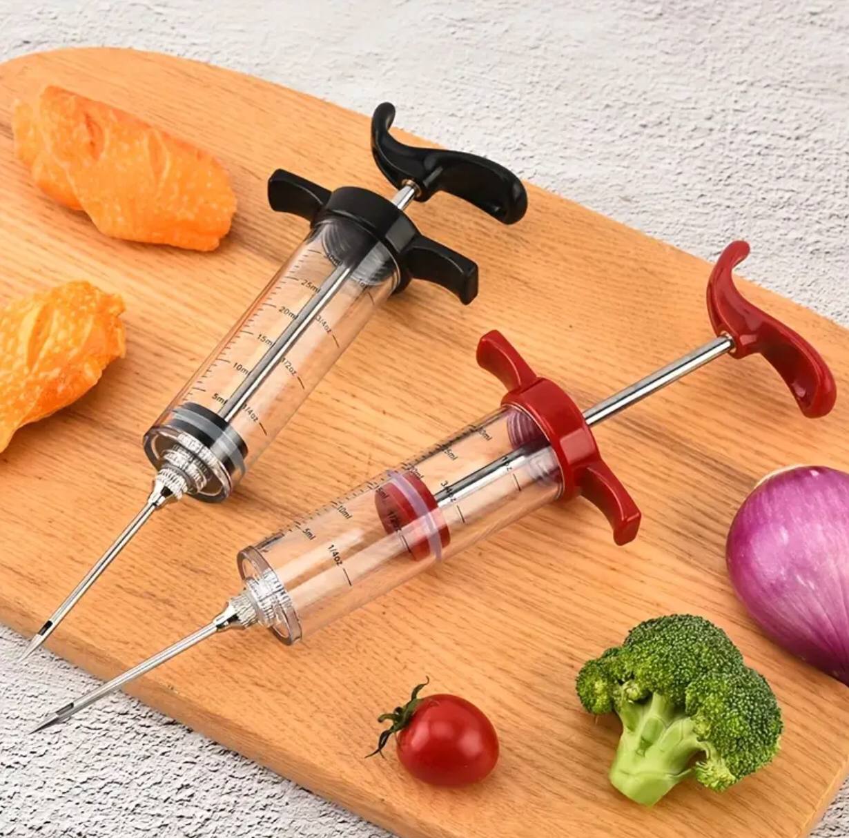 BBQ Marinade meat injector kit