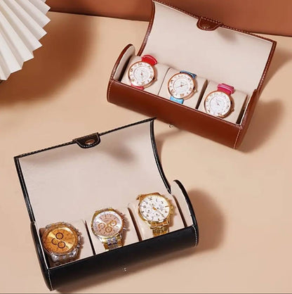 3 Slot watch storage case.