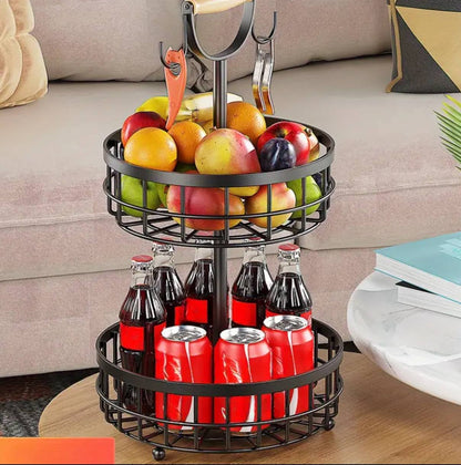 2-Tier Detachable Nordic Fruit/Vegetable Rack