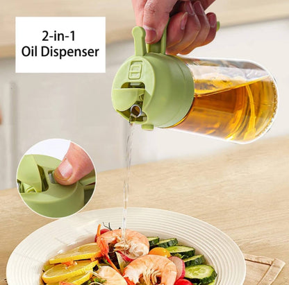2in1 Oil dispenser .