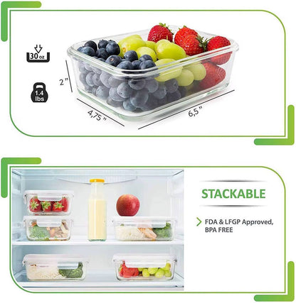 3in1 glass Preservation Bowls with air tight silicon covers (size380+520+800ml)
per set of 3