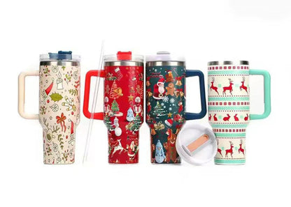 Christmas Themed Stanley Cups