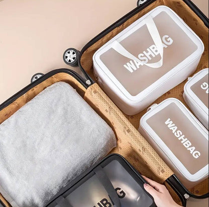 3pc wash bag pouch.