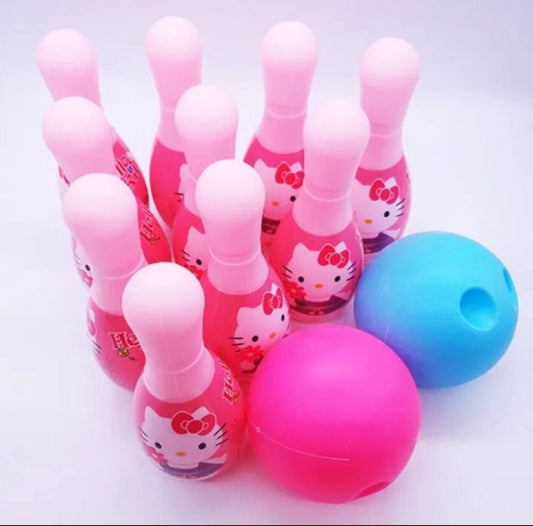 Hello kitty Bowling Set Indoor & Outdoor Fun Game
