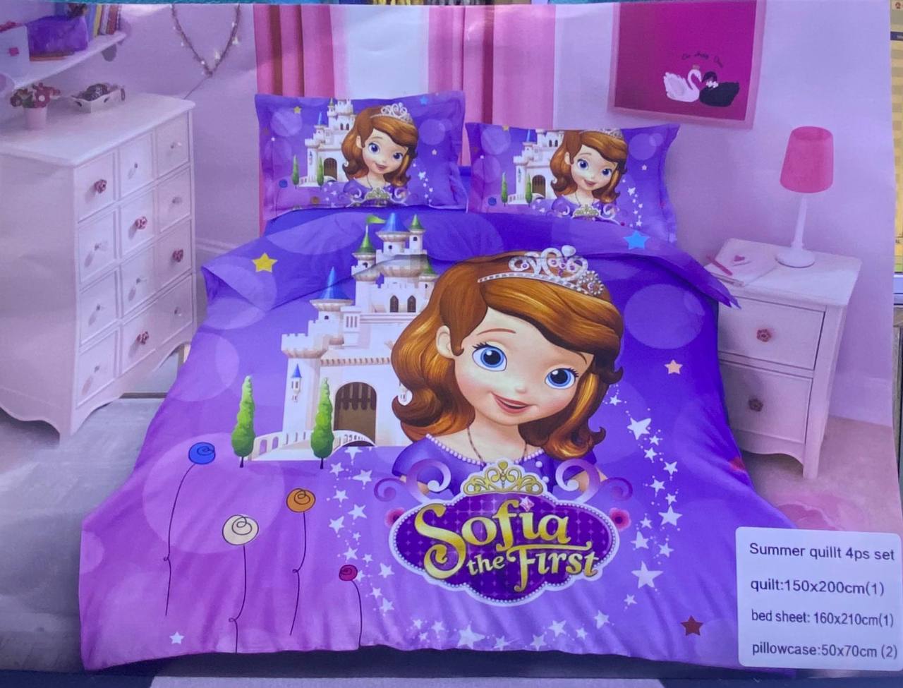 Four Pieces Bedcover Set