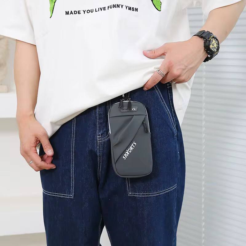 Crossbody Bag for Men and Women Sports Fitness Mobile Phone Storage Bag