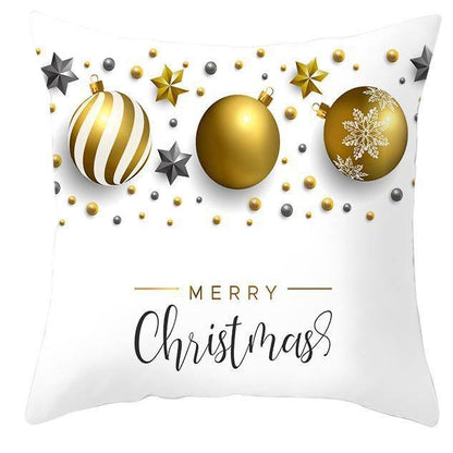 Christmas Pillow Covers (No Filler) for Christmas Decoration Throw Pillow Covers