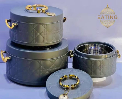 Unique Very High quality forever gold insulated hotpots