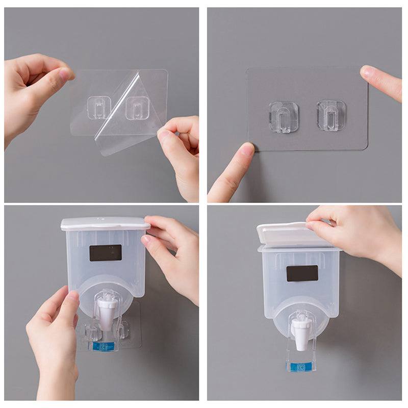 wall mounted 750mL oil /liquids dispenser with tap and a lid