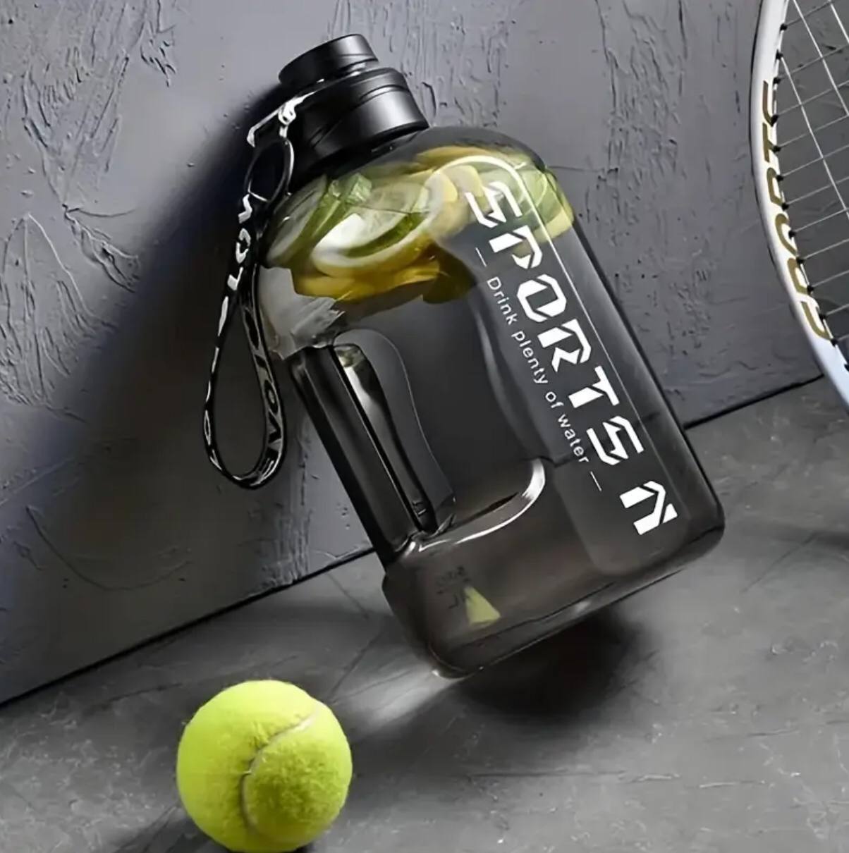Large Capacity Water Bottle with Flip Lid
