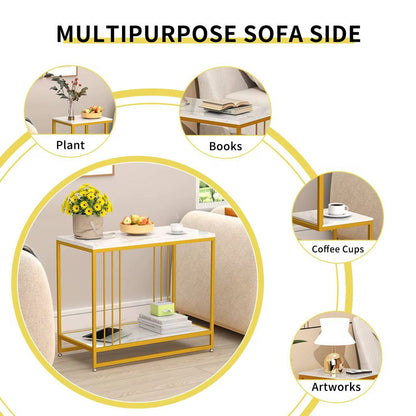 Multiple purposes Side table 
Double layer
