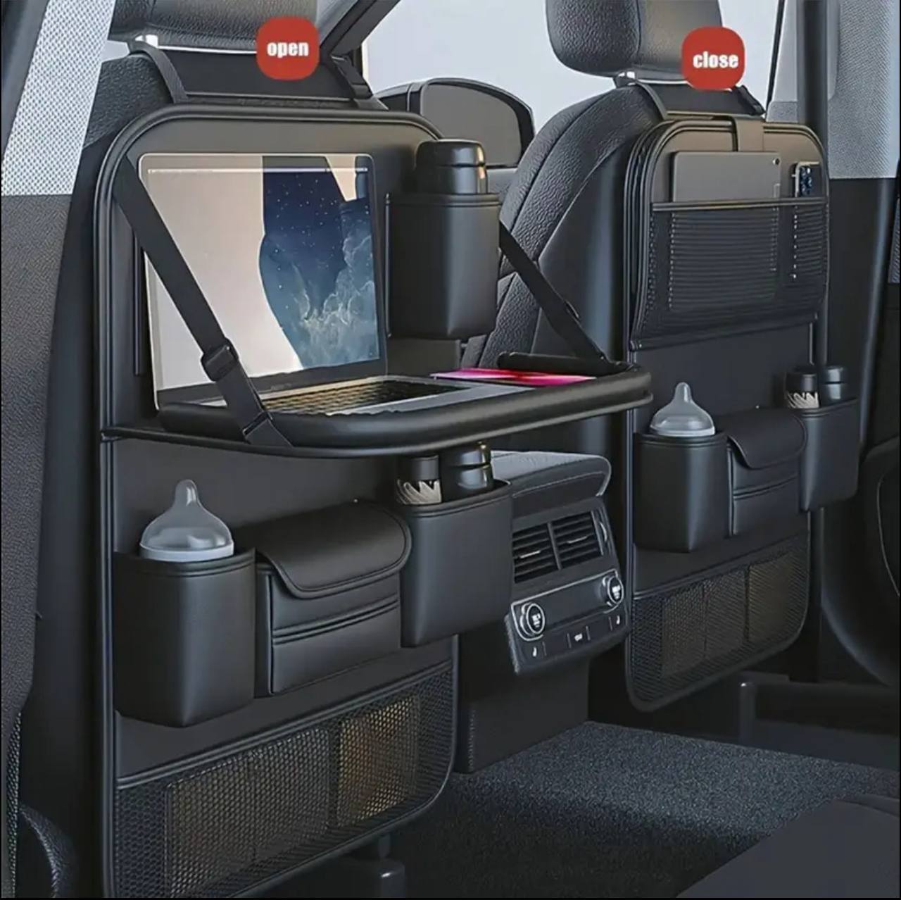 All in one Multi-Functional  car seat Back Organizer