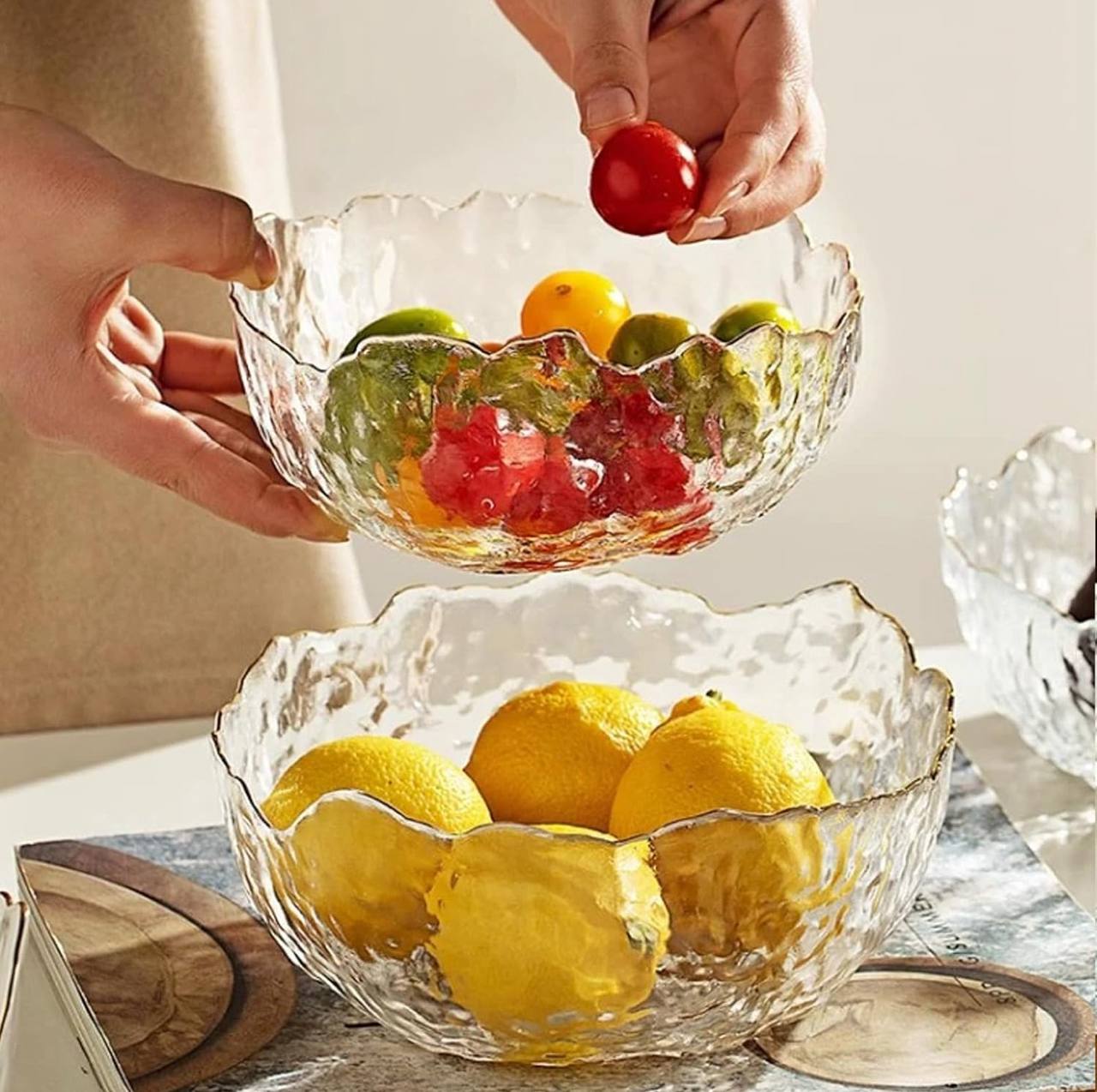3pcs set salad/fruit bowl