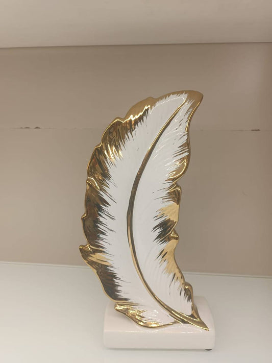 CERAMIC LEAF DECOR