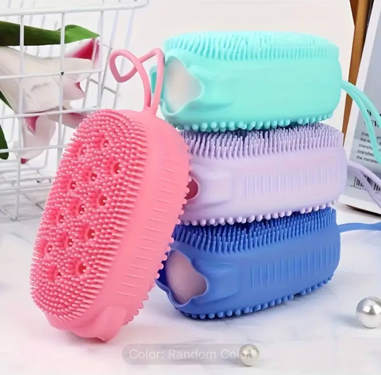 Bubbles bath brush.