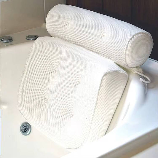 Bath tub Bath pillow size 37x35x10cm 6 silicone suction cups