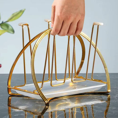 Glass/Cup holder with drainer