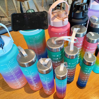 4 in1 motivation water bottle