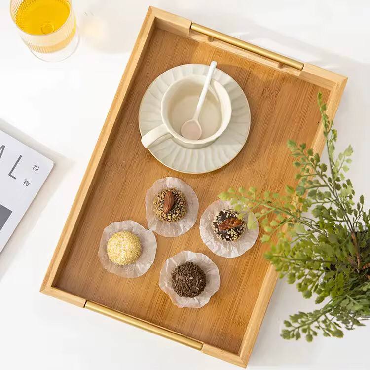 Tray set of 3 bamboo