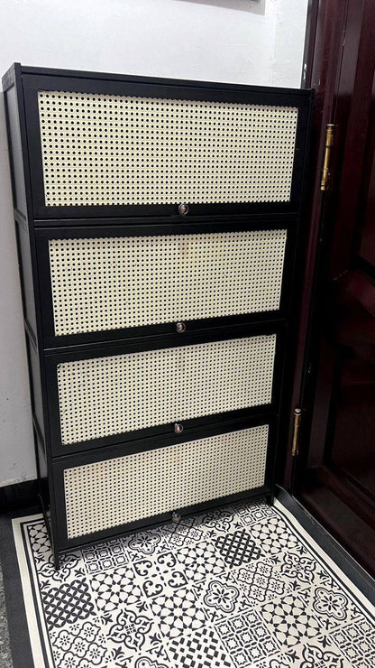 11Layer Breathable Bamboo Shoe Storage Cabinet