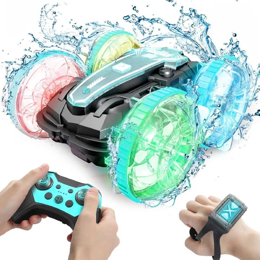 Amphibious RC Remote Control Car 2.4Ghz RC Stunt Car