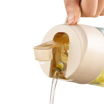 Auto Flip Glass Oil Dispenser