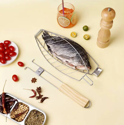 Fish Grill Basket, Rack Top Grade
