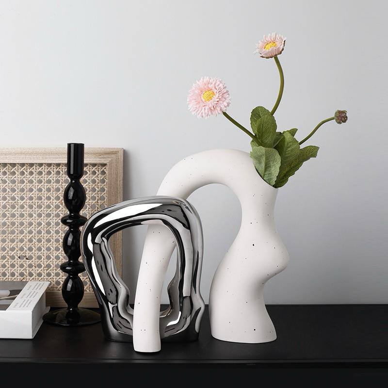 Creative interlocking Ceramic Decor Piece