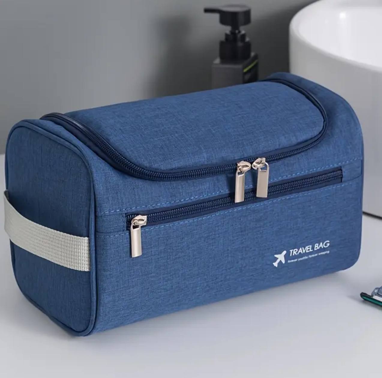 Travel Toiletry Bag for Hanging Men and Women Cosmetic Bag