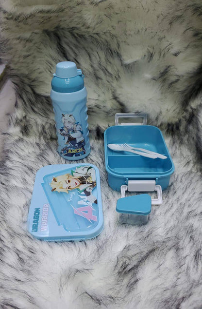 Gift pack snack set snack box {1000ml} + water bottle {500ml}