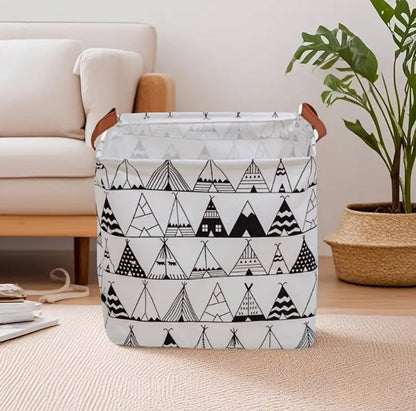 Laundry Basket Cotton and Linen