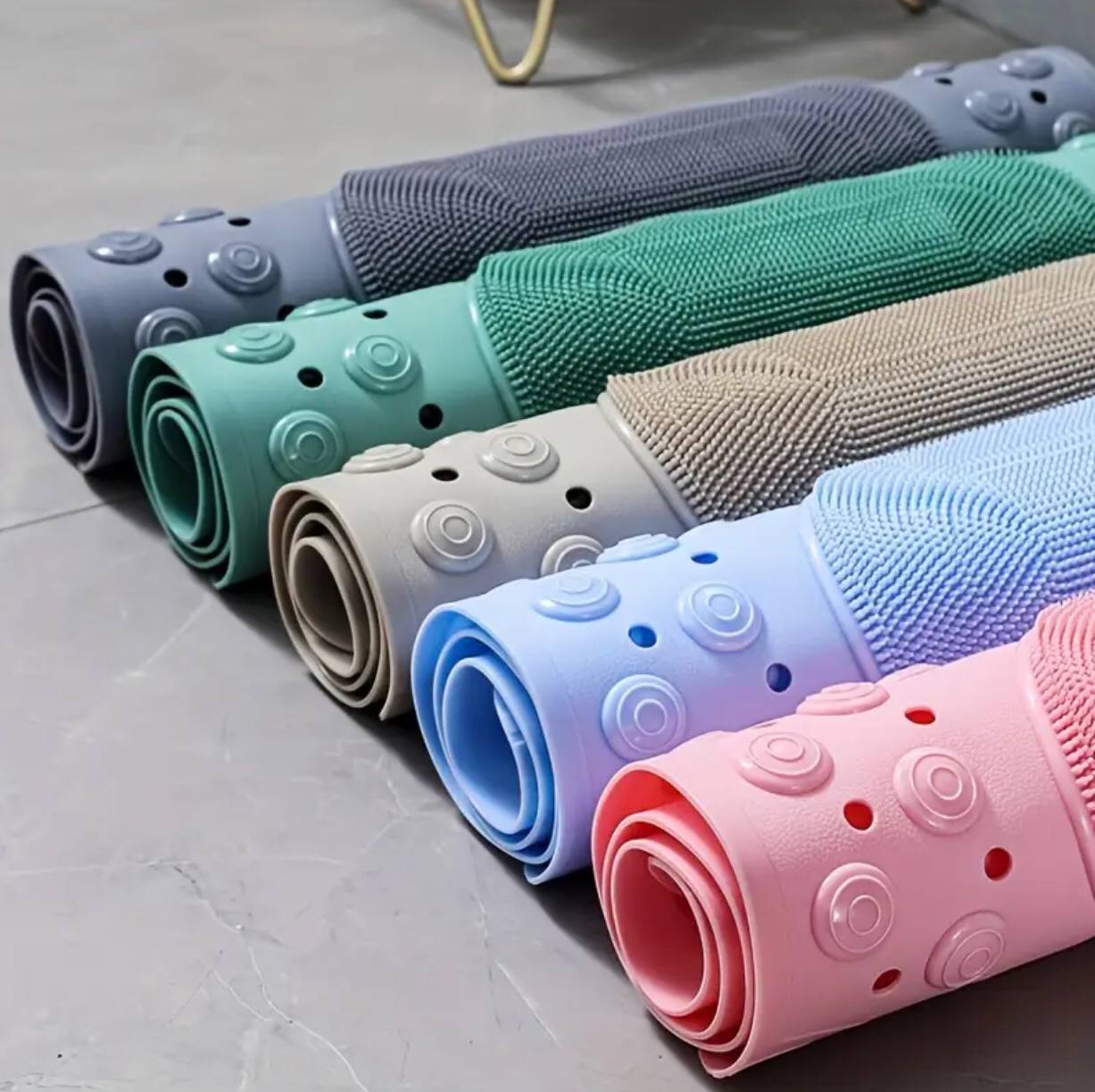Antislip bathroom mat
