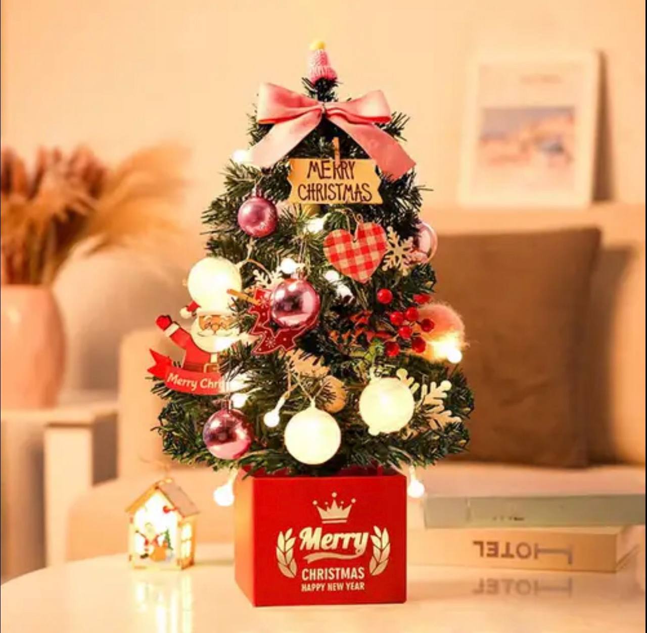 Desktop Christmas Tree with accessories
