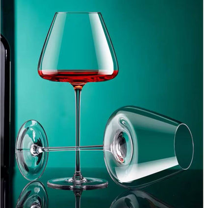 2pc Large Capacity  Crystal Wine Glass.