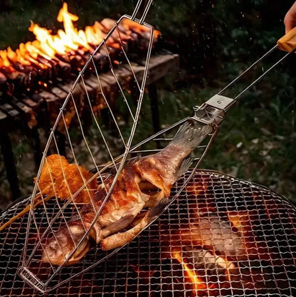 Fish Grill Basket, Rack Top Grade