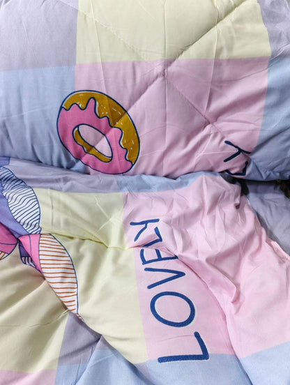 Unbinded duvets 1 bedsheet 2 pillow case