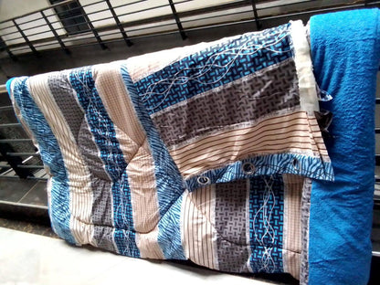 Curtain woolen duvets.