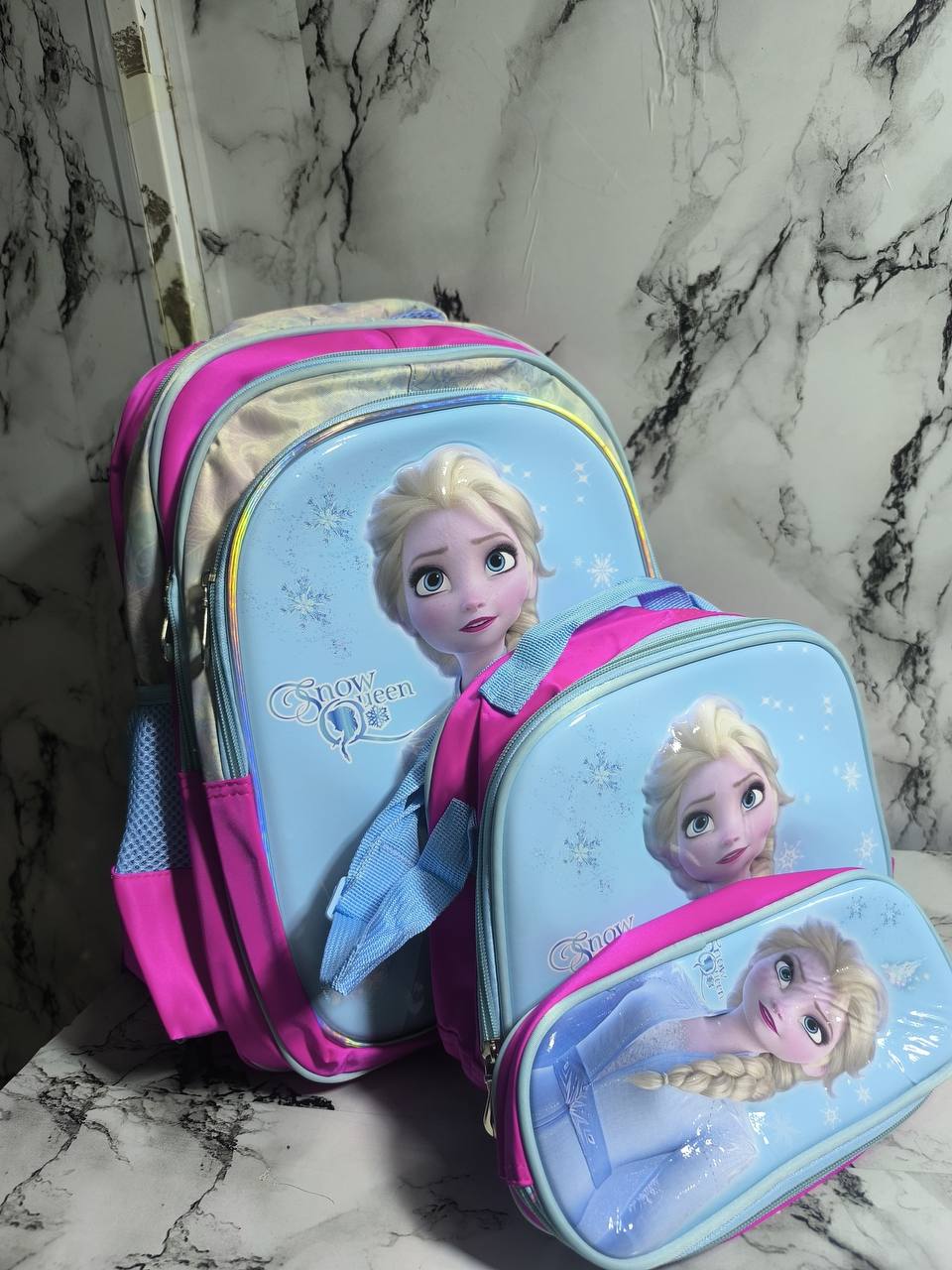 3in1 Cartoon theme School Backpack