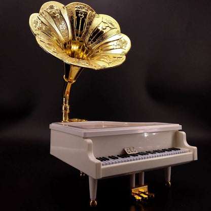Loud Vintage Retro Music Box Piano