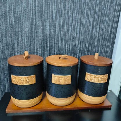 3 pcs set canisters code