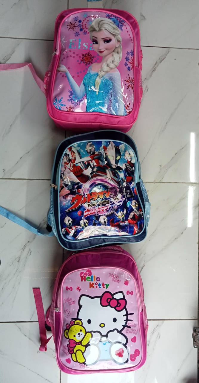 Cartoon themed kids back pack, Primary School Bag