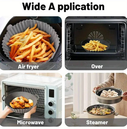 Food grade silicone 16-22cm air fryer 
liner