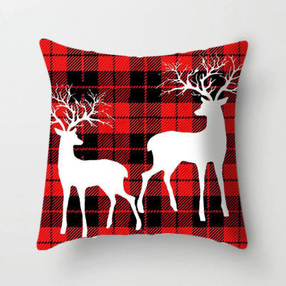 Christmas Pillow Covers (No Filler) for Christmas Decoration Throw Pillow Covers