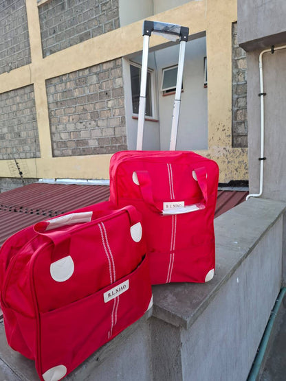 2 in 1 High Quality Big Sizes Trolley Travel Bags