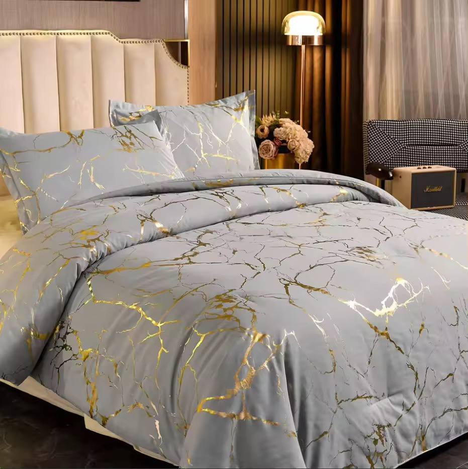 Marble duvet covers