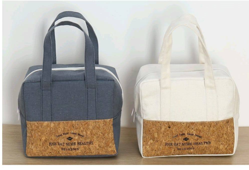 Portable food storage Highly insulated Bags with zipper closure and Handles.
