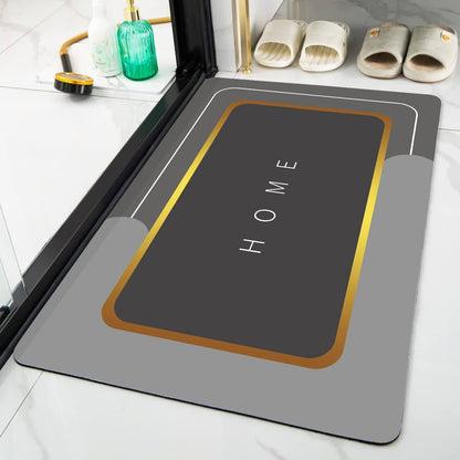 Anti-Slip Diatomaceous Water Soaking Floor Mat