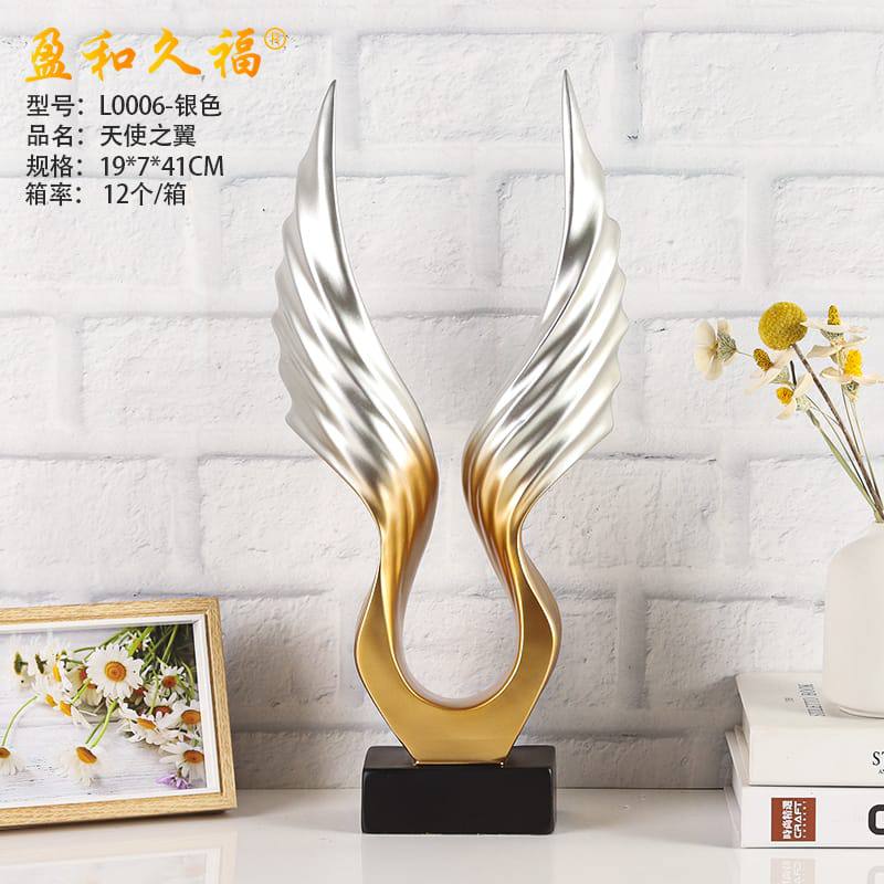 Ceramic decors,eagle,wings